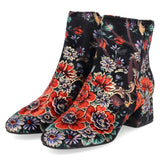 Stiefeletten  Mehrfarbig
