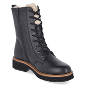 Schnürstiefeletten  Schwarz