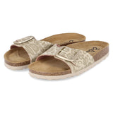 Pantoletten  Beige