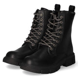 Schnürboots  Schwarz