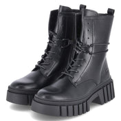 Schnürboots  Schwarz