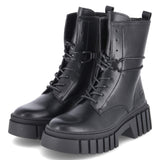 Schnürboots  Schwarz