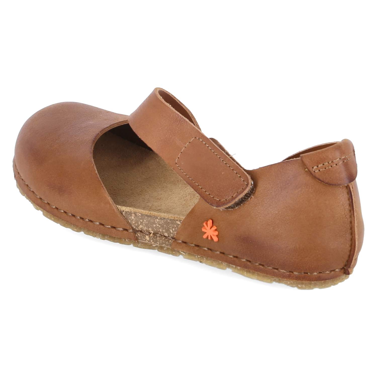 Spangenballerinas CRETA  Braun