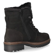 Schnürstiefeletten  Schwarz