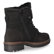 Schnürstiefeletten  Schwarz