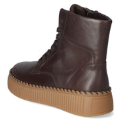 Schnürstiefeletten  Braun