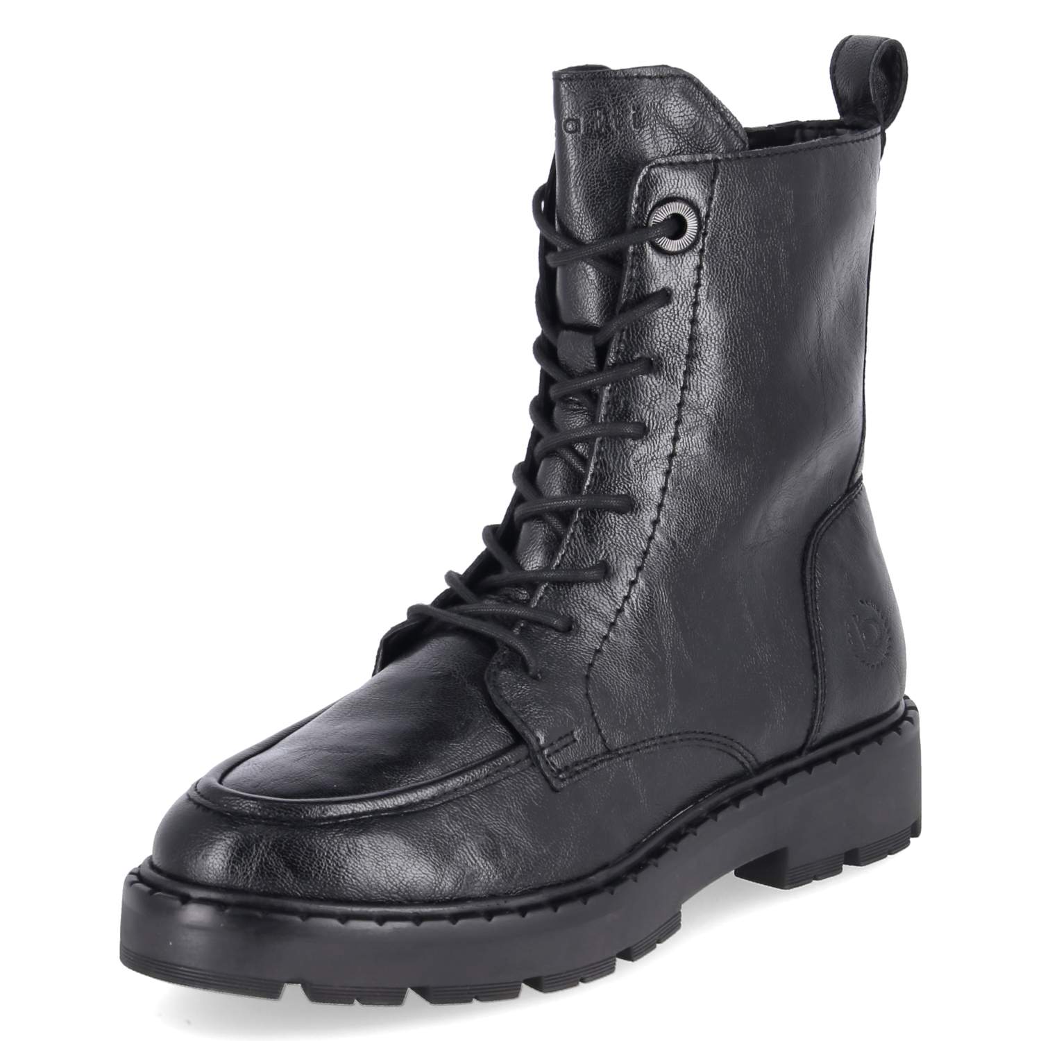 Schnürstiefeletten  Schwarz