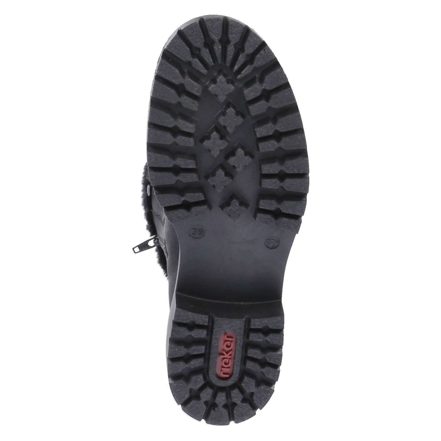 Schnürstiefeletten  Schwarz