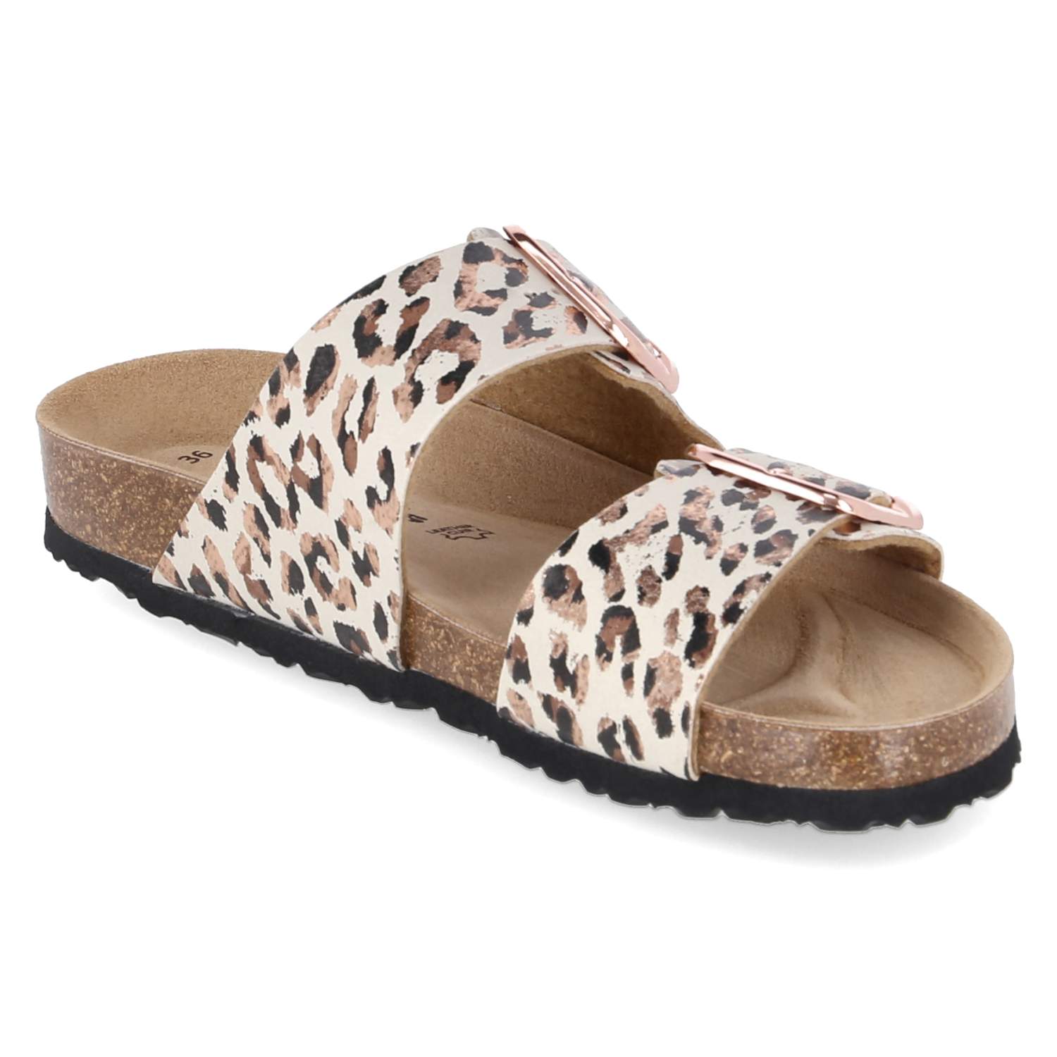 Pantoletten  Beige