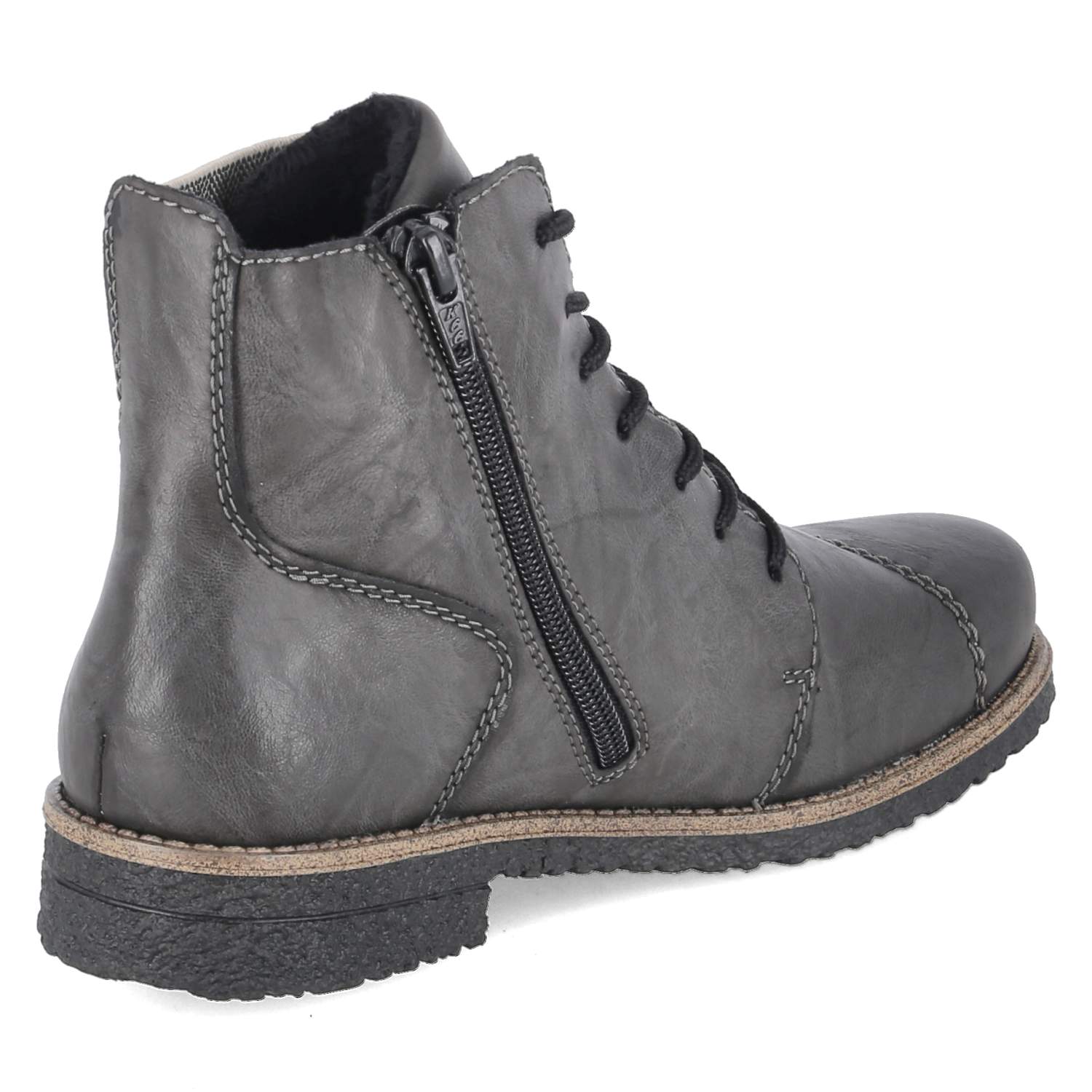 Schnürboots  Grau