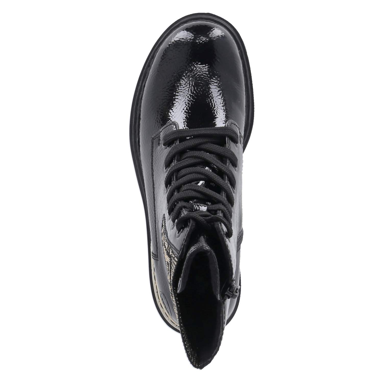 Schnürboots  Schwarz