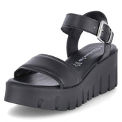 Plateausandalen  Schwarz