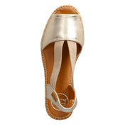 Espadrilles-Sandalen ETNA  Gold