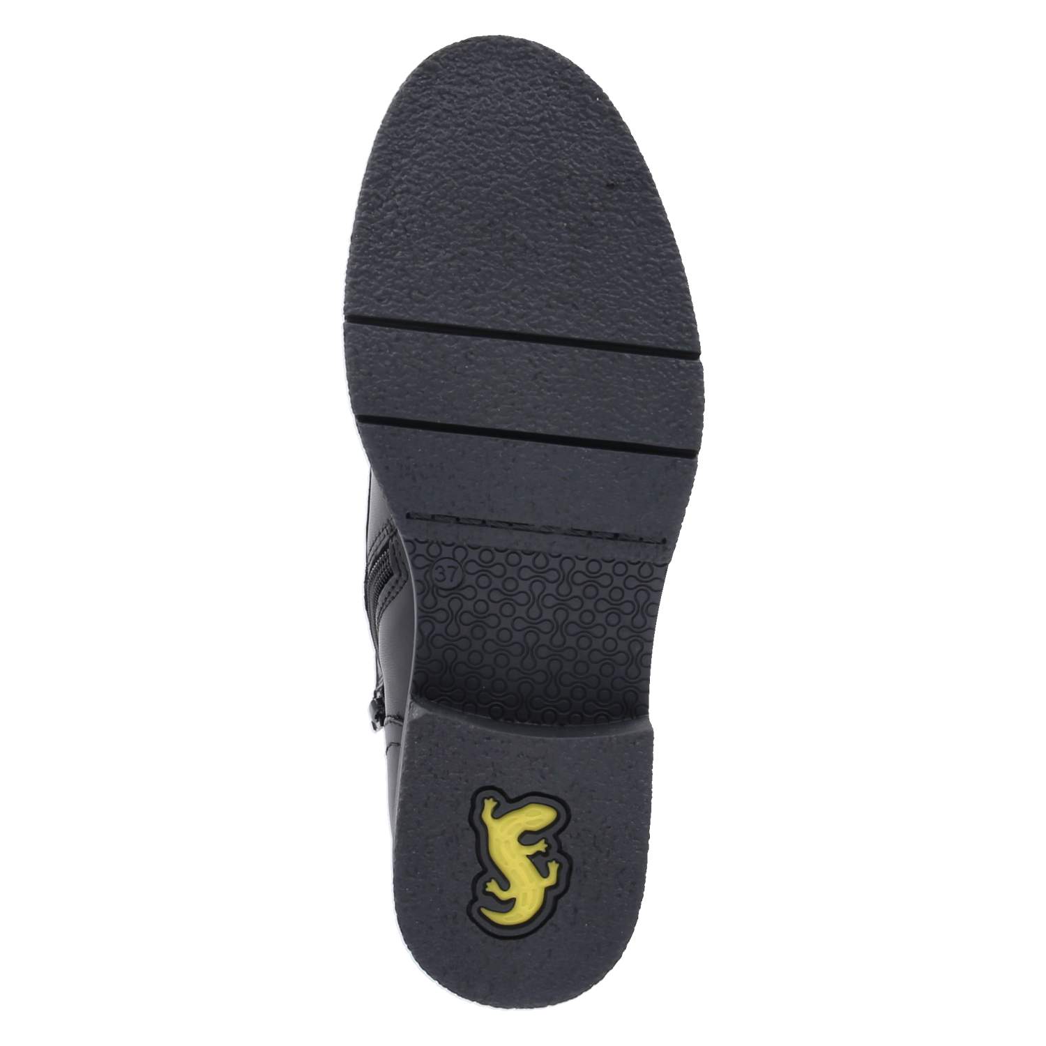 Schnüstiefeletten  Schwarz