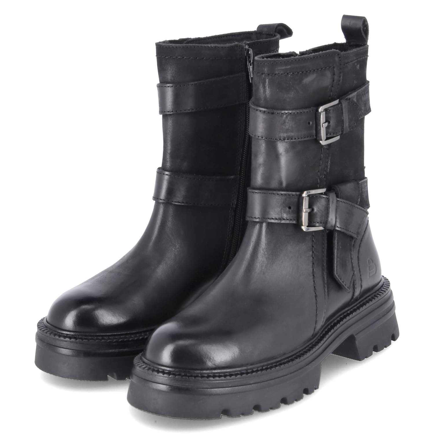 Biker Boots  Schwarz