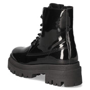 Schnürstiefeletten  Schwarz