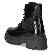 Schnürstiefeletten  Schwarz