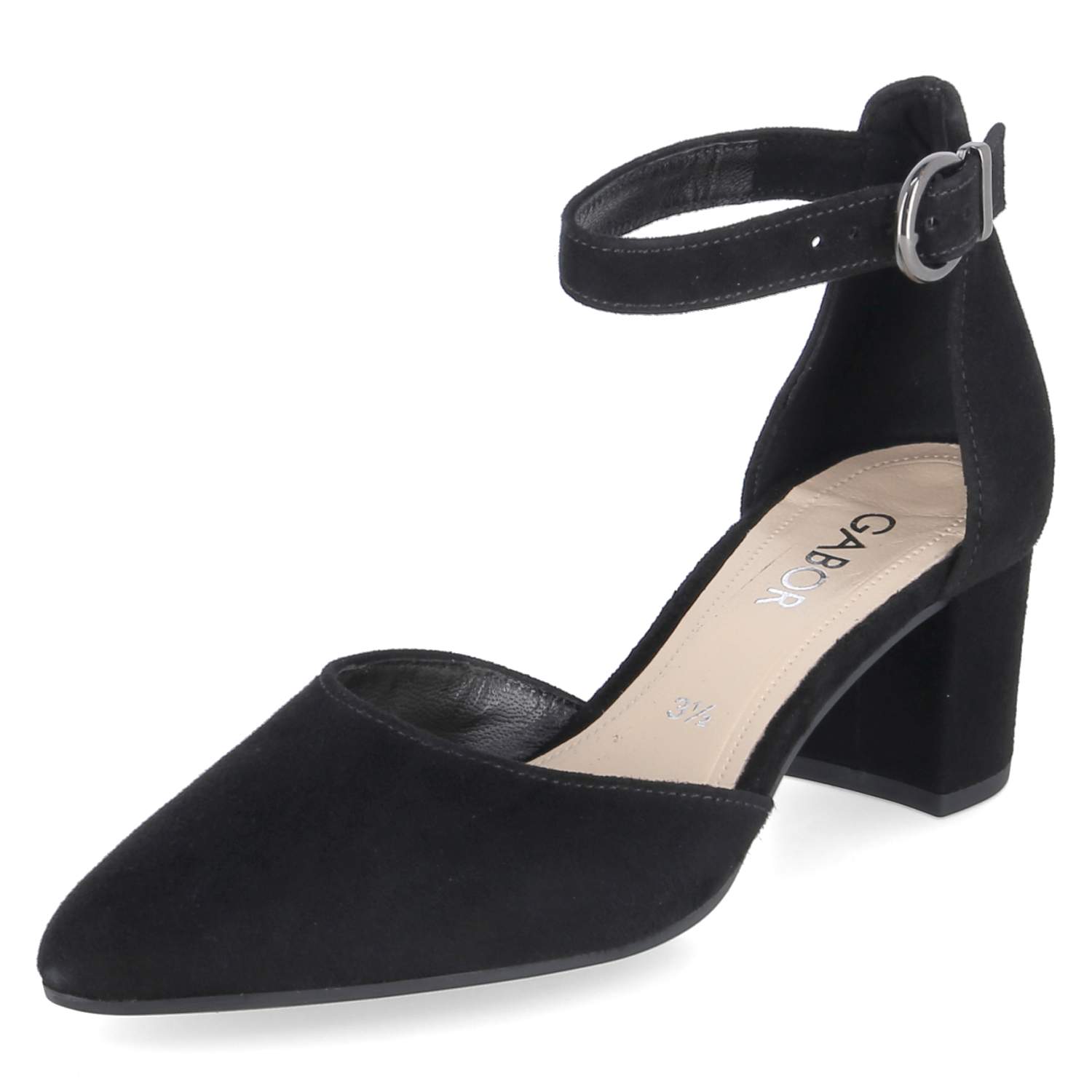 Riemchenpumps  Schwarz