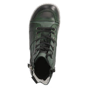Schnürstiefeletten  Grün