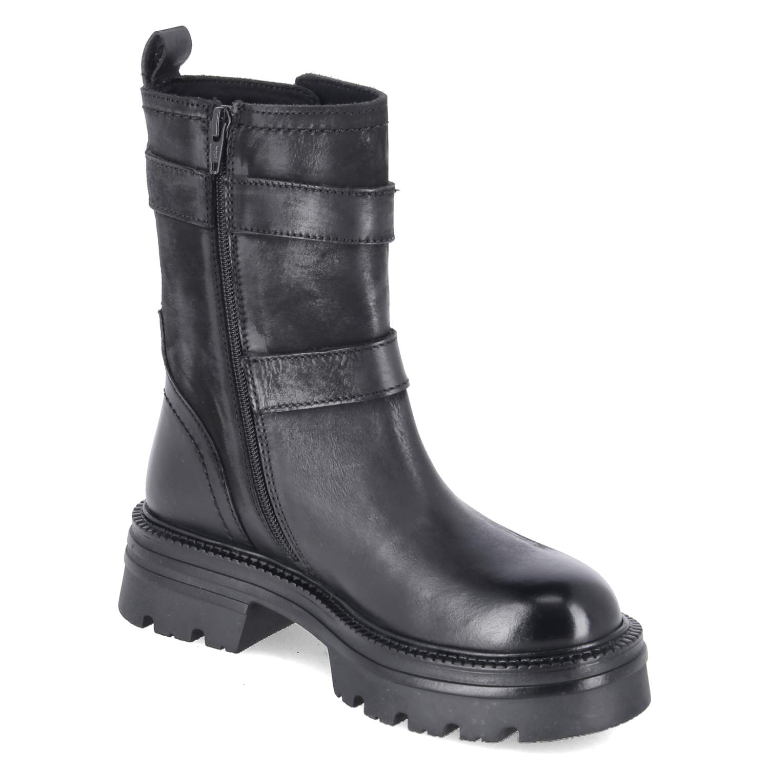 Biker Boots  Schwarz