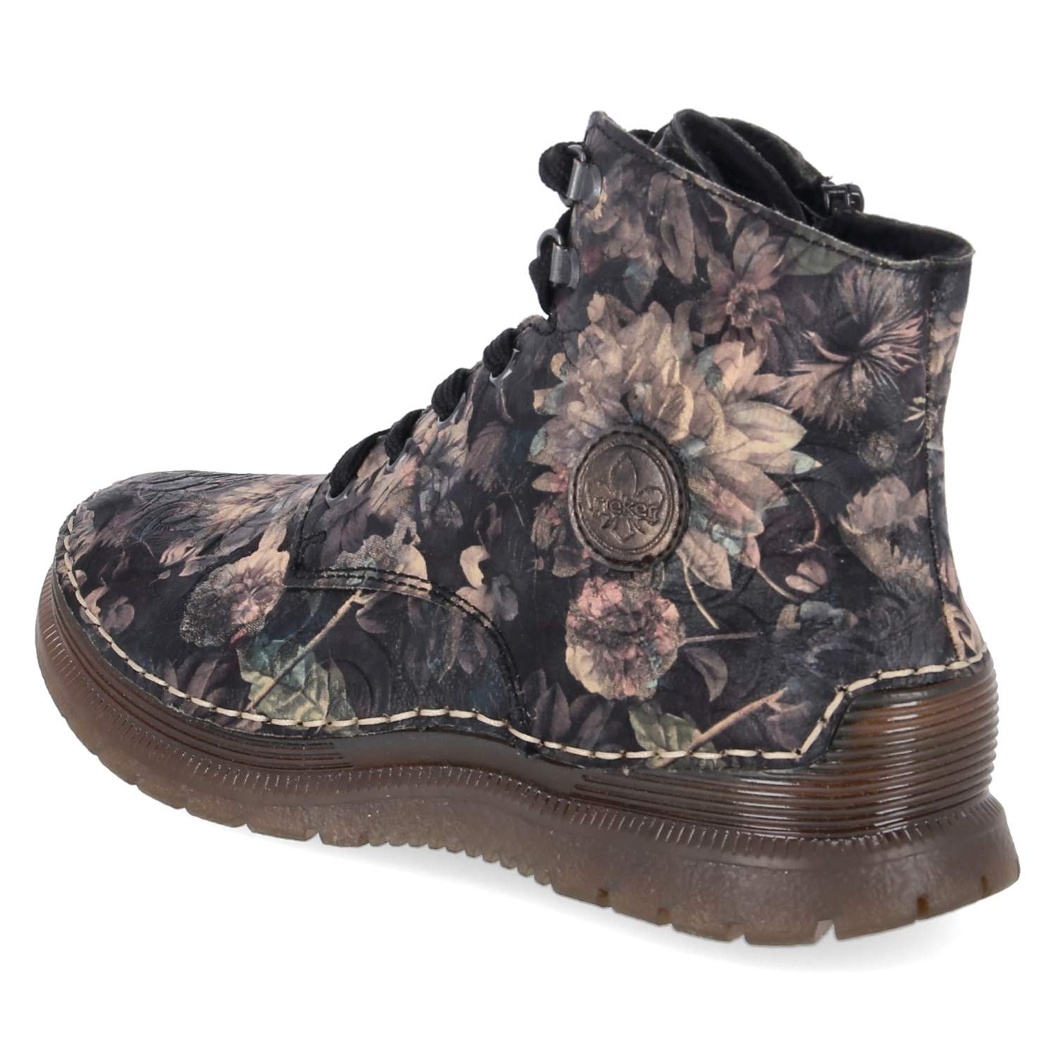 Schnürboots  Mehrfarbig