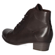 Schnürstiefeletten  Braun