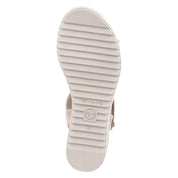 Keilsandaletten  Beige