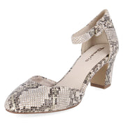 Riemchenpumps  Beige