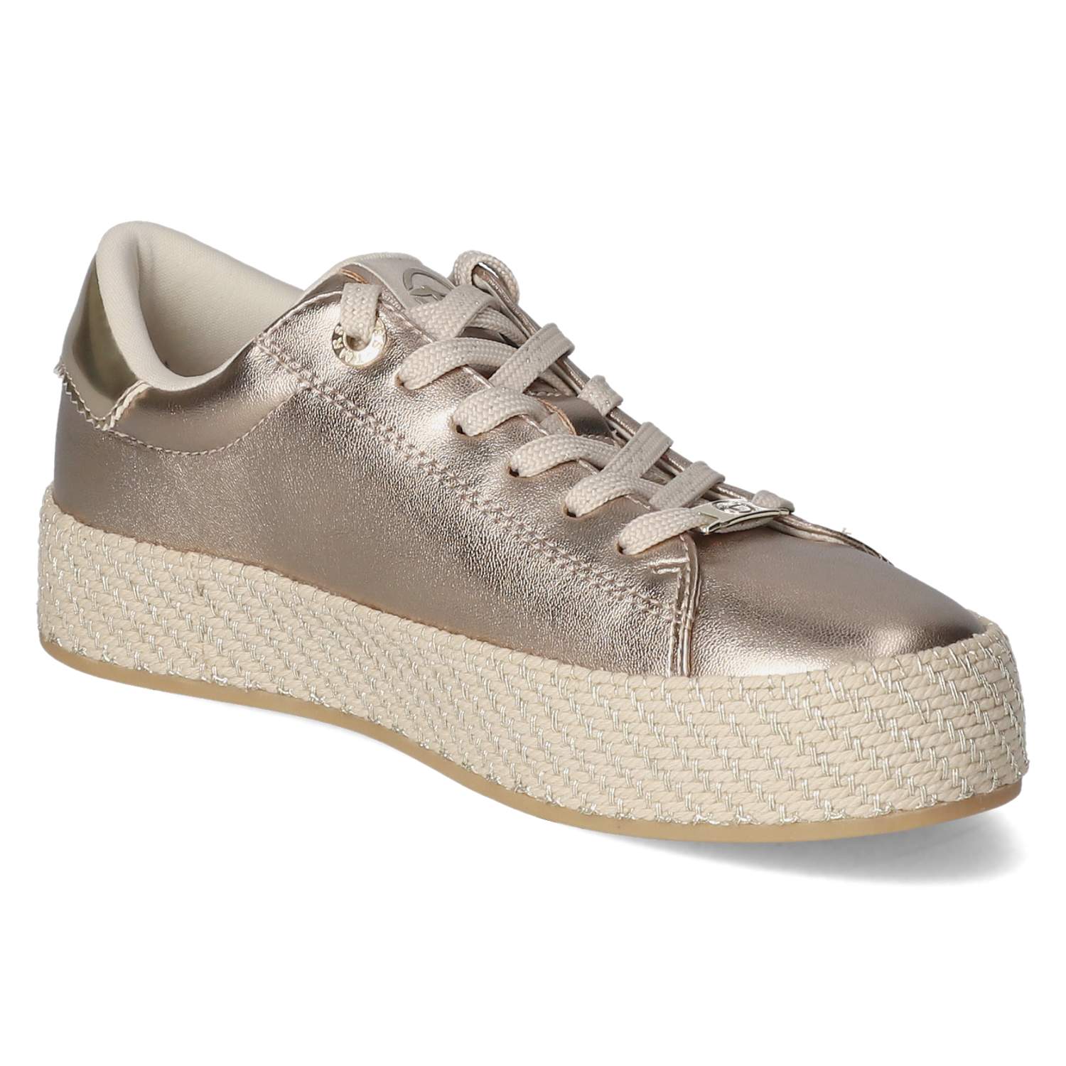 Espadrille-Sneaker  Gold