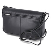 Überschlagtasche  Schwarz