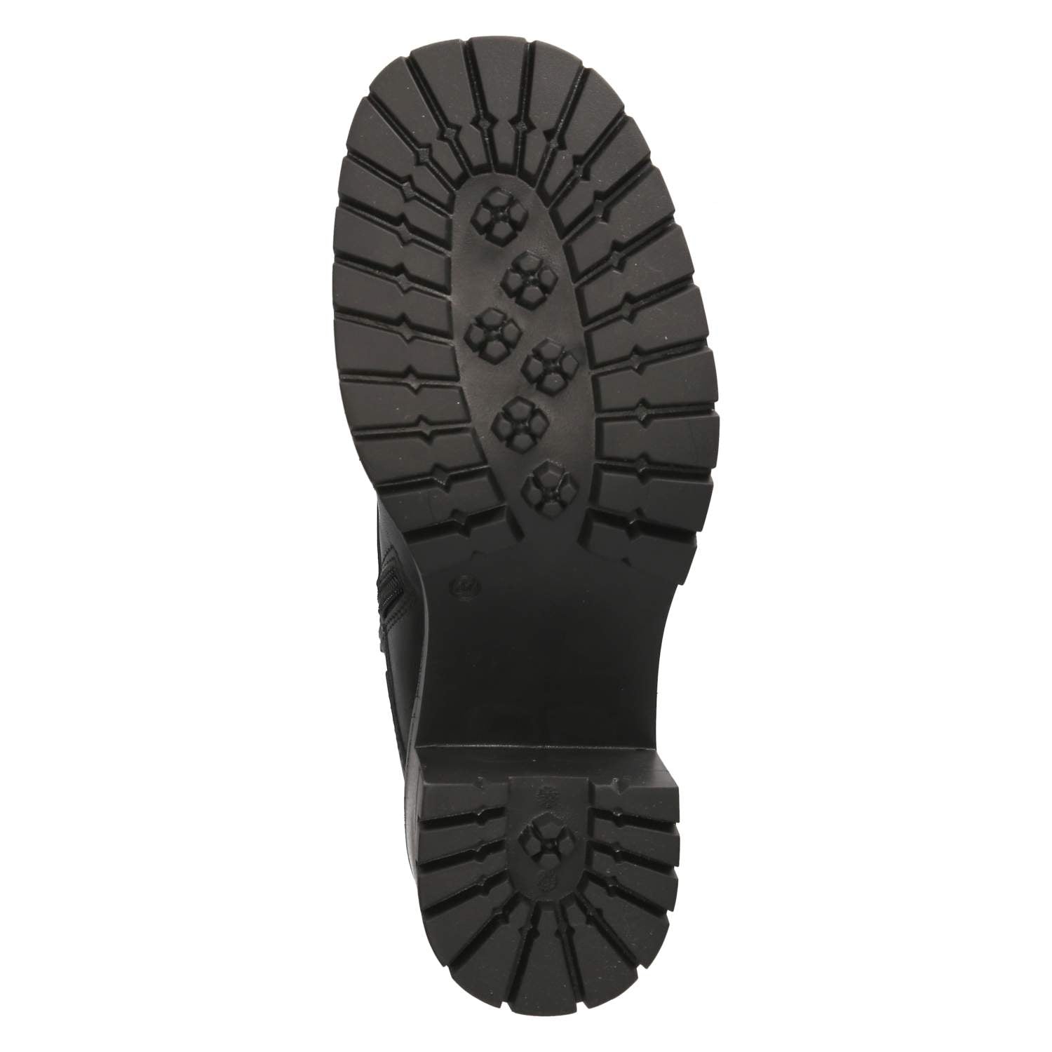 Schnürstiefeletten  Schwarz