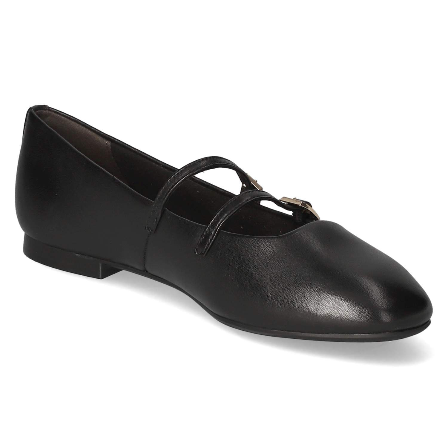 Spangenballerinas  Schwarz