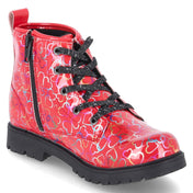 Schnürboots  Rot