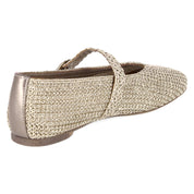 Spangenballerinas Gold