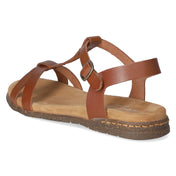 T-Steg-Sandalen FABRICIA 01  Braun