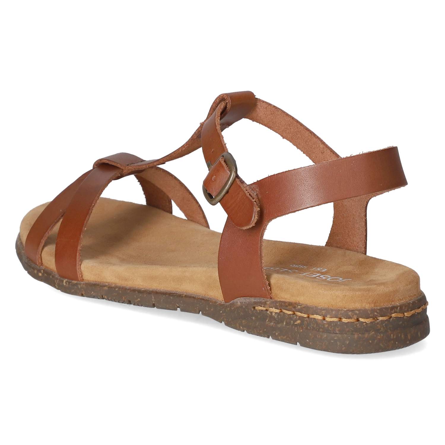 T-Steg-Sandalen FABRICIA 01  Braun