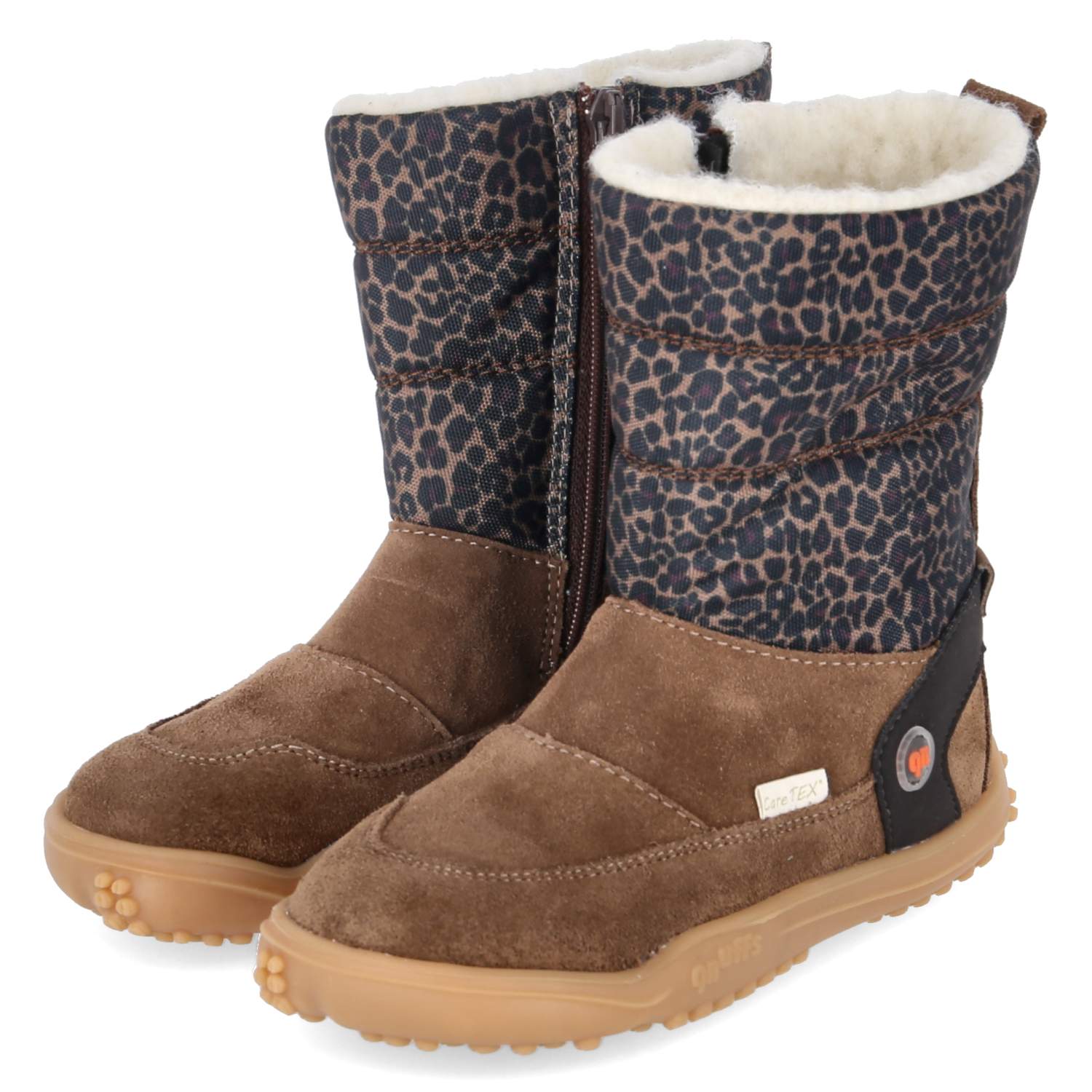 Barfuß-Winterstiefel LINDE  Braun