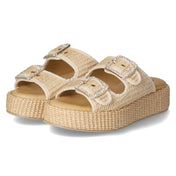 Pantoletten NATURALE  Beige