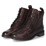 Schnürstiefeletten  Rot
