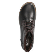 Schnürstiefeletten  Schwarz