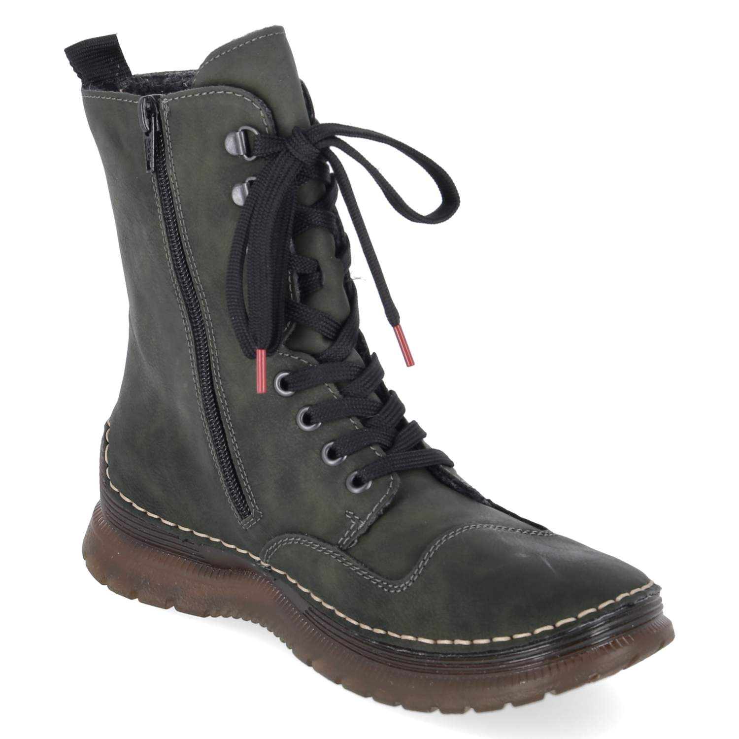 Schnürboots  Grün