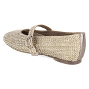 Spangenballerinas Gold