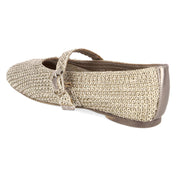 Spangenballerinas  Gold
