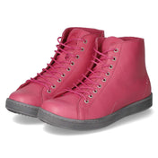 Schnürstiefeletten  Pink
