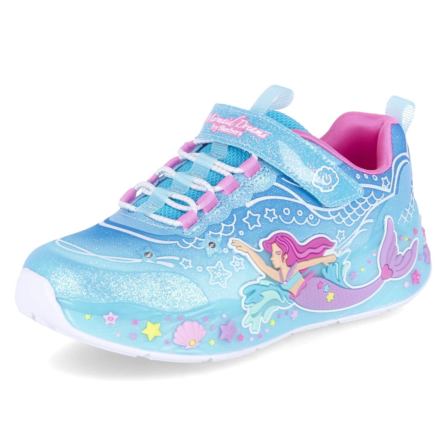 Low Sneaker MERMAID DREAMS  Blau