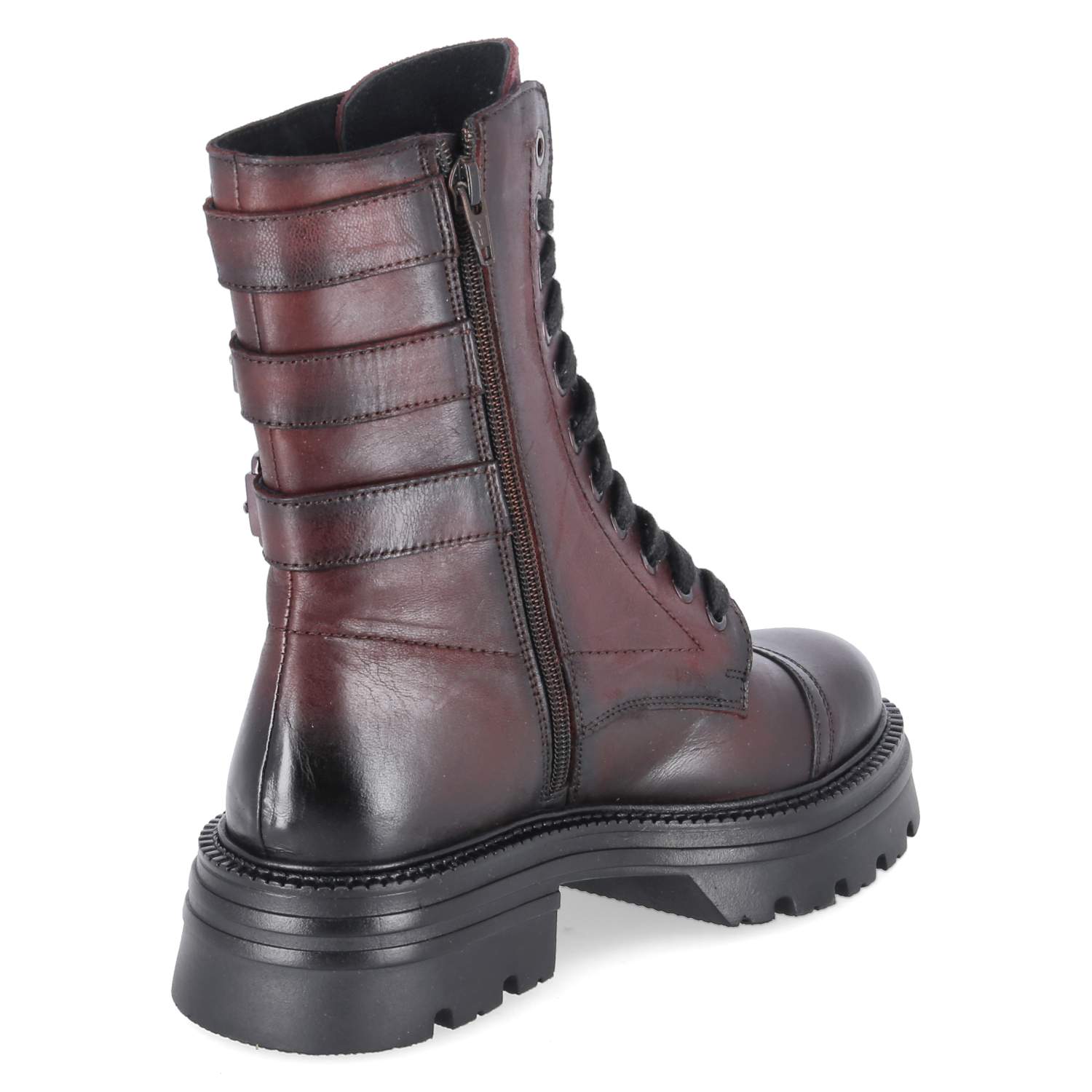 Biker Boots  Rot