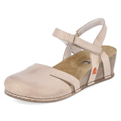 Keilsandaletten I LIVE  Beige