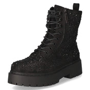 Schnürboots  Schwarz