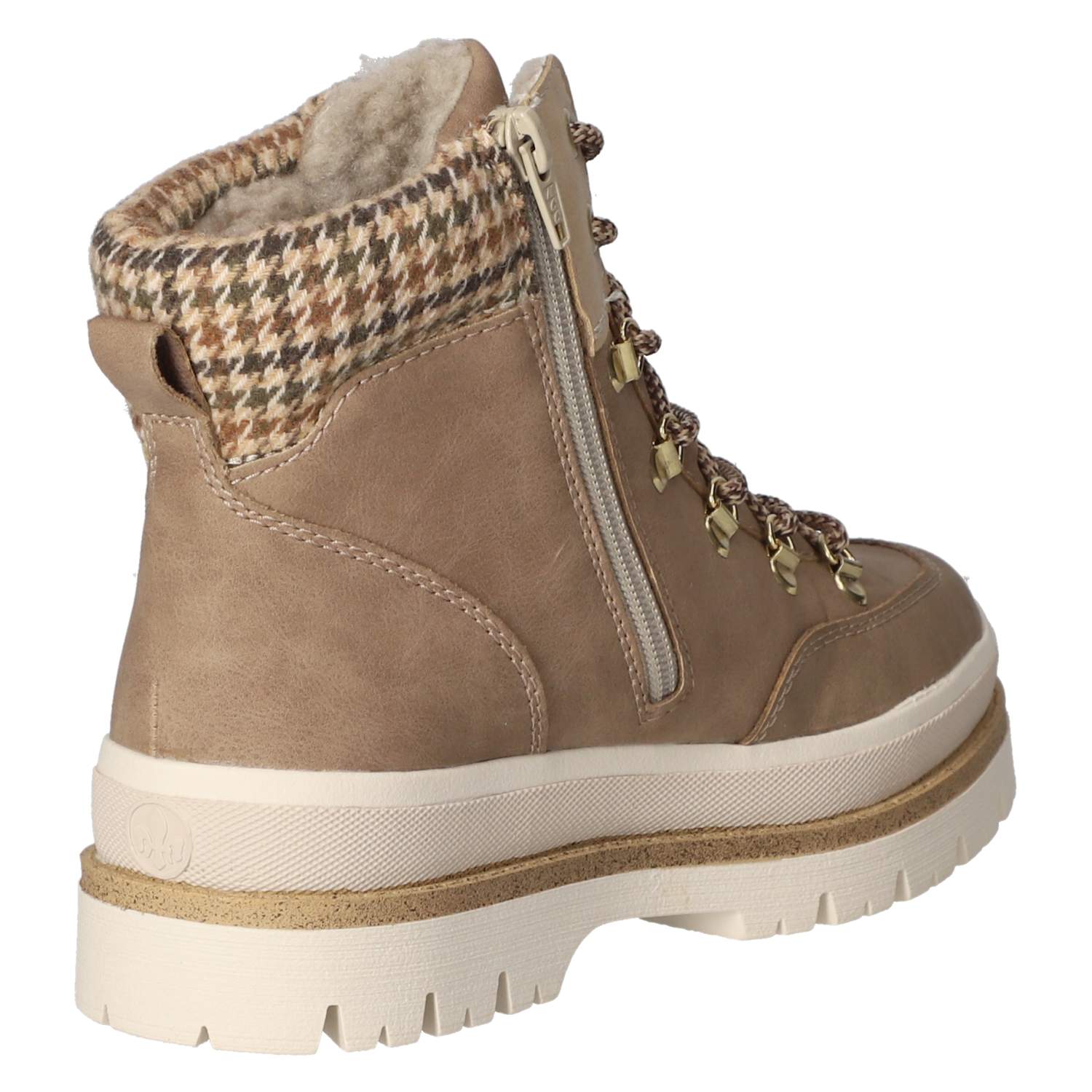 Schnürboots  Beige