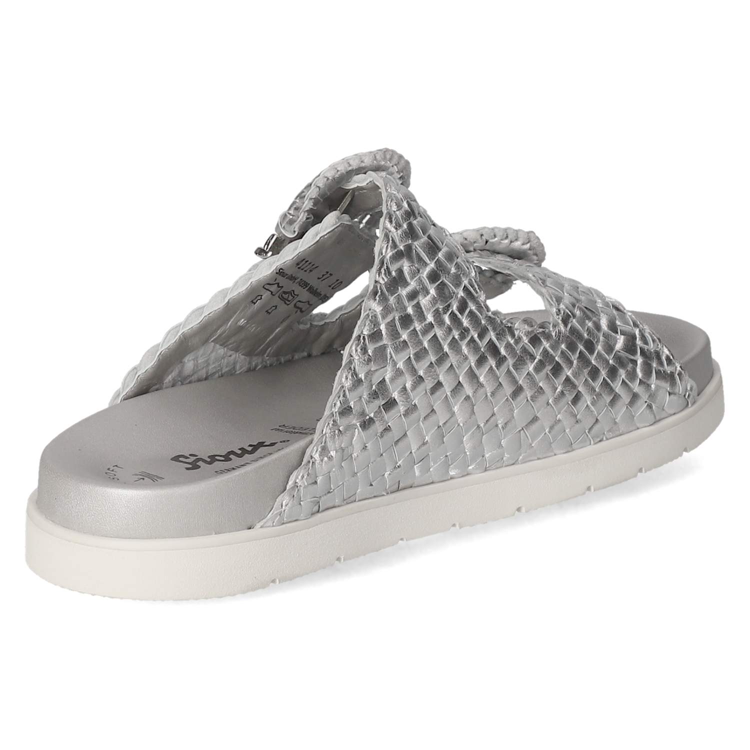 Pantoletten JAMESCHA 701  Silber
